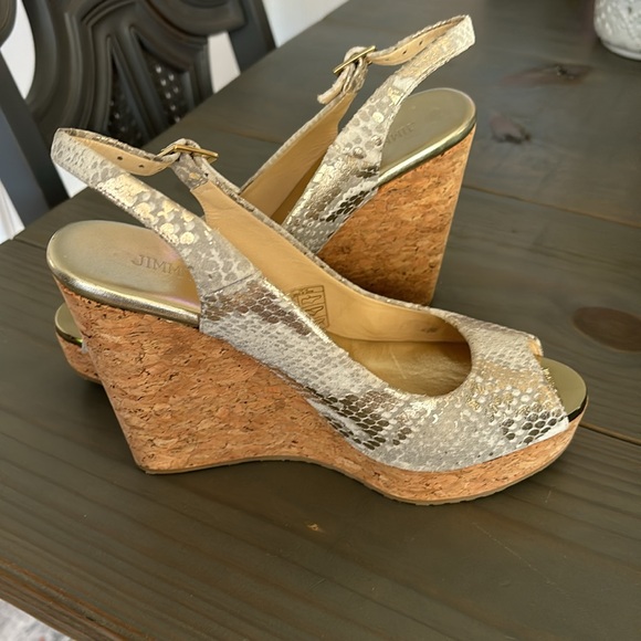 Jimmy Choo cork wedges - Picture 3 of 3